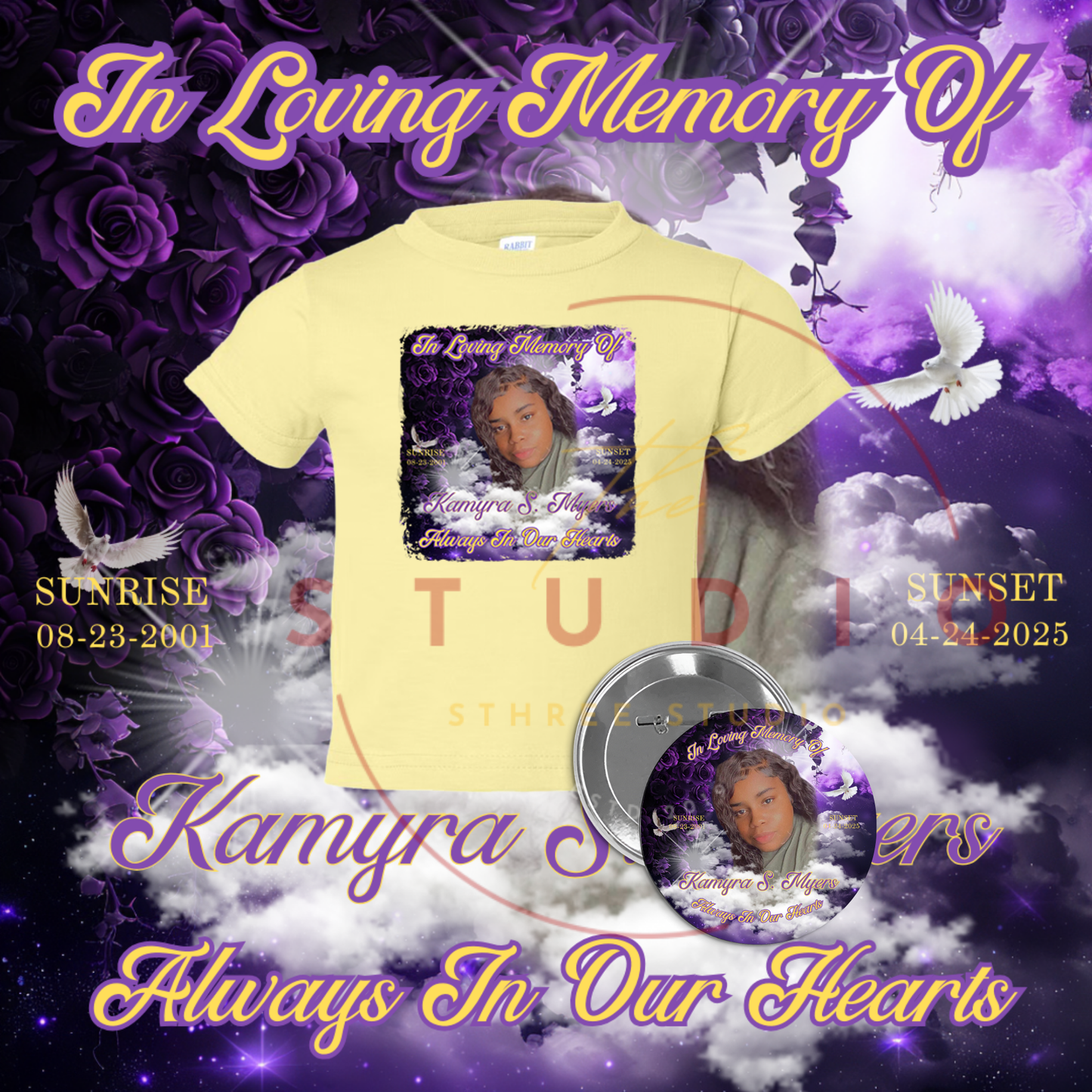 Kamyra Myers’ Memorial shirt