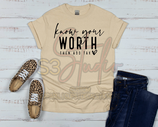 Know your worth