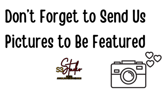 Don't forget to send us pictures